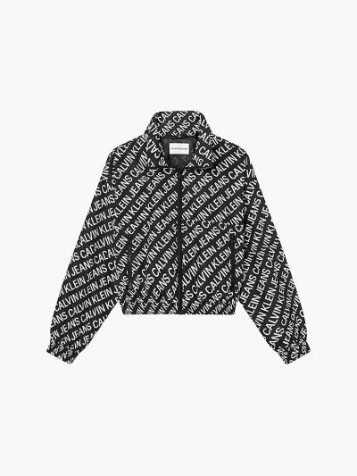 Calvin Klein Ruhák HU743085 | Calvin Klein Plus Size Recycled Polyester Női Széldzseki Fekete
